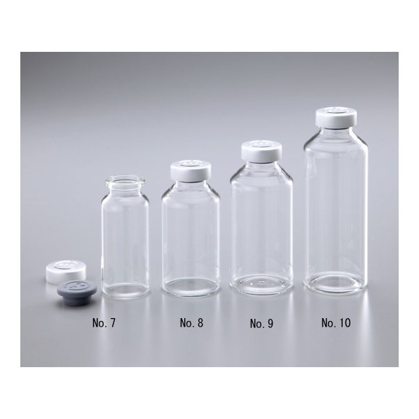 アズワン 広口バイアル瓶 100ml 1-8524-02 35本