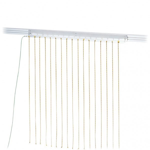 アズワン 除電ロープ(ノレン) ノレン幅900mm×1m 1-9107-02 1個