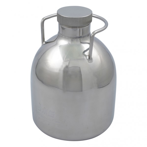 アズワン ラボ缶(把手付ステンレスボトル) 1L 1-9417-04 1個