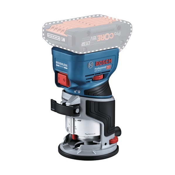 ボッシュ株式会社 (Bosch Corporation) コードレストリマー 92×168×95粍 青碧 GKF18V-8 1台