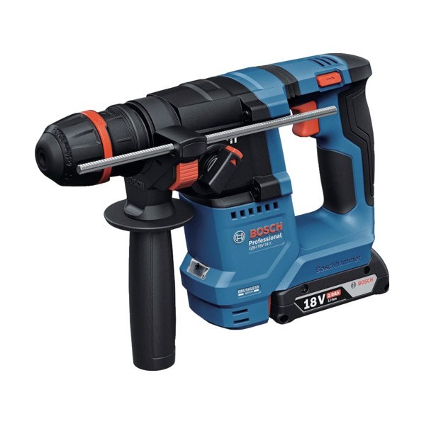 ボッシュ株式会社 (Bosch Corporation) 18Vコードレスハンマードリル 254&times;101&times;202mm ブルー GBH18V-18X 1台｜DIY FACTORY ONLINE SHOP