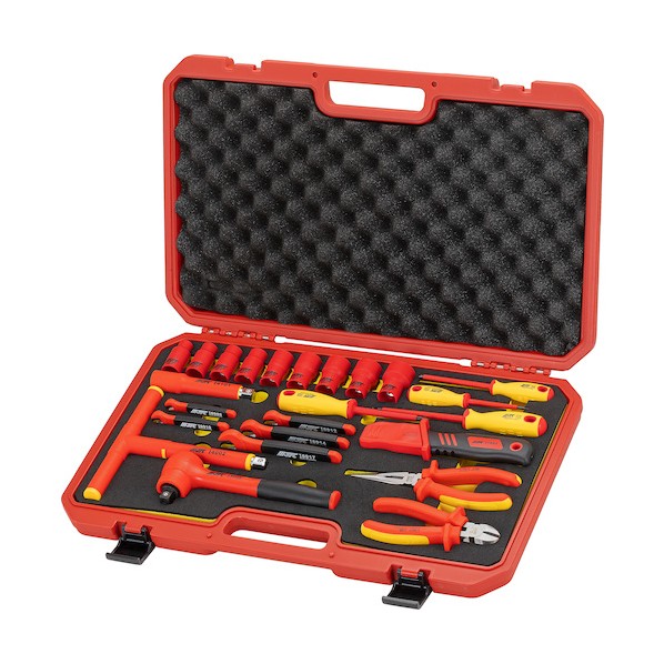 ※法人専用品※JTC Auto Tools 絶縁工具セット JTCI018 1セット|DIY FACTORY ONLINE SHOP