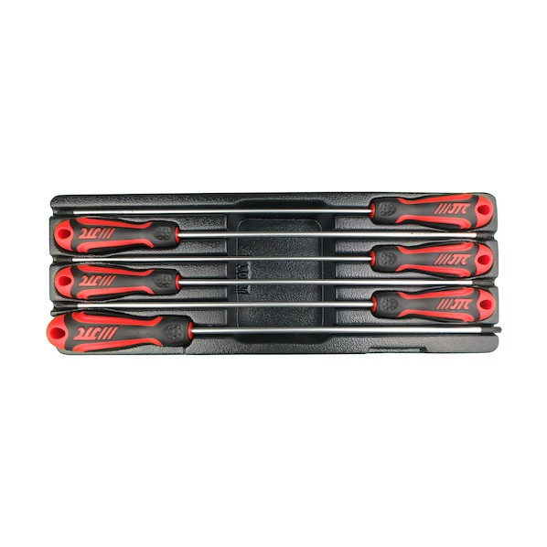 JTC Auto Tools 6PCS ロングシャフトスクリュードライバーセット JTCK7061 1セット
