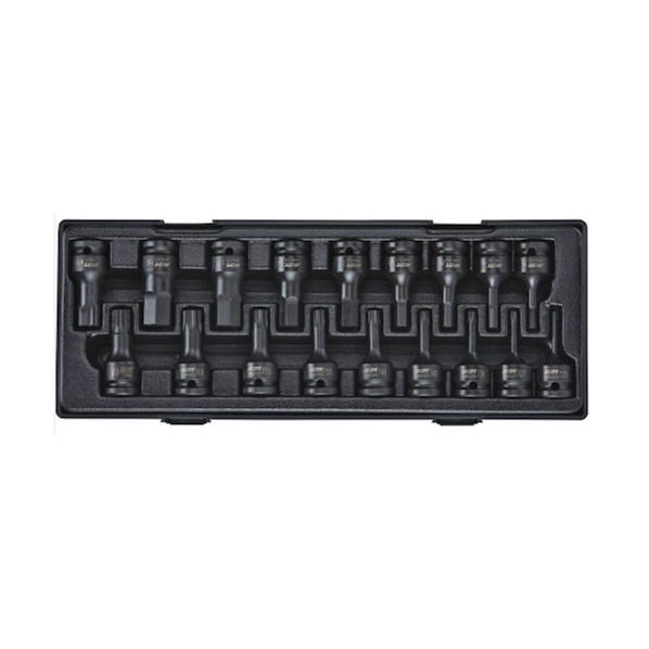 JTC　Auto　Tools 12.7mm 18PCS インパクトビットソケットセット JTCK4181 1セット