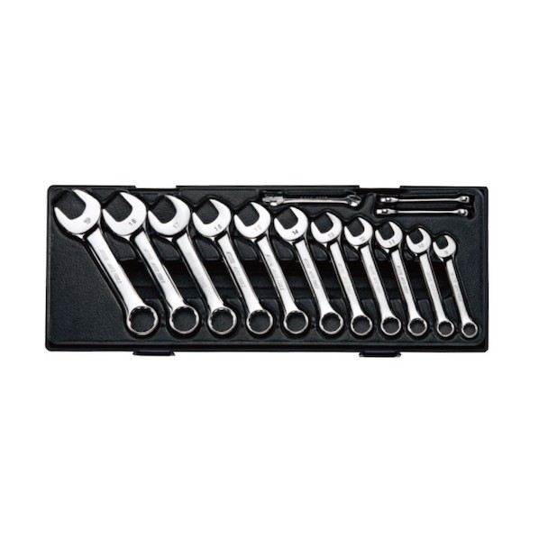 JTC Auto Tools 14PCS ショートコンビネーションレンチセット JTCK6143   1仕掛ける