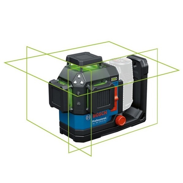 ボッシュ株式会社 (Bosch Corporation)レーザ墨出し器103×205×158粍青色GLL18V-120-33CG