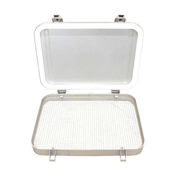 ※法人専用品※ R3形オール耐蝕/10MM網付ボルト式（シリコンパッキン） AFP-R3-GKS-200D 1点