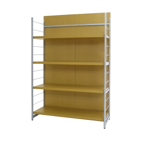※法人専用品※日本住器工業 間仕切り収納ラック 幅120cm ナチュラル R-120P NT 1点｜DIY FACTORY ONLINE SHOP 28,529円
