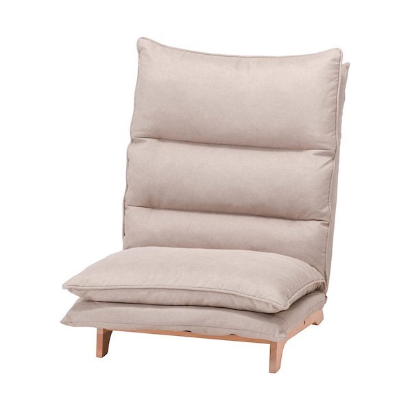 ダブルクッション座椅子 フィット2 1P BE 19206 1点｜DIY FACTORY ONLINE SHOP