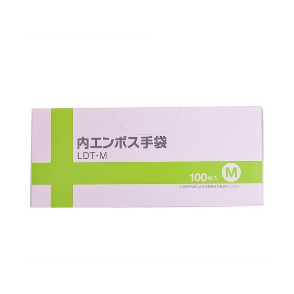 伊藤忠リーテイルリンク 内エンボス手袋M LDT-M 40袋