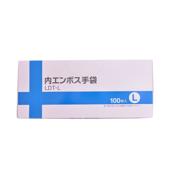 伊藤忠リーテイルリンク 内エンボス手袋L LDT-L 40袋