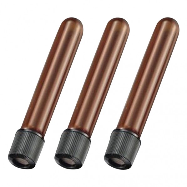 アズワン 大広間ねじ口試験管 赤銅色 φ１６．５×１０５×φ１０．０ １２ｍＬ 2-9624-09 100本