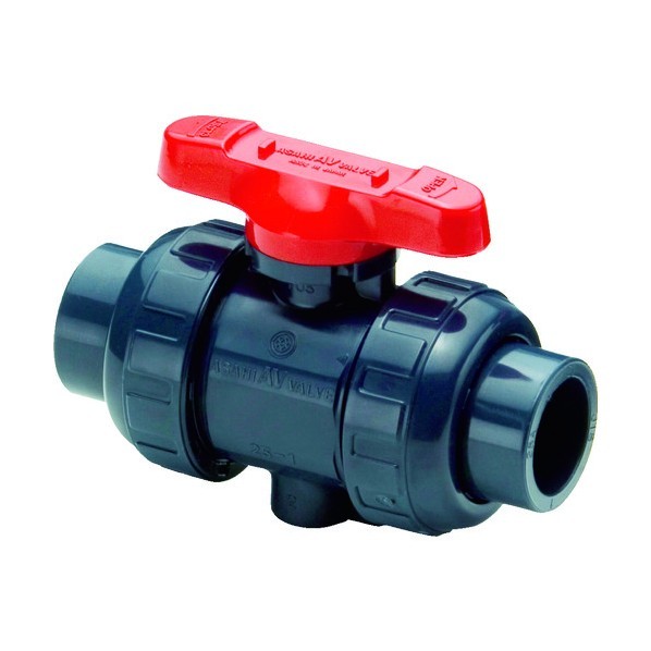 旭有機材工業 ボールバルブ EPDM ソケット型 50mm V2ALVUESJ050 1個