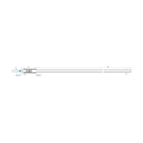 アルゴフアイルジャパン シャンクアダプター Φ6mm軸X340L ( Φ8．0) MR232 1本