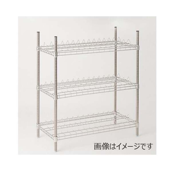 エレクター リールシェルフ　W910&times;D460&times;H1384mm（PS）　DB無　3段　リールサイズφ330mm用 あ RSMS910BPS1390N3 1台｜DIY FACTORY ONLINE SHOP