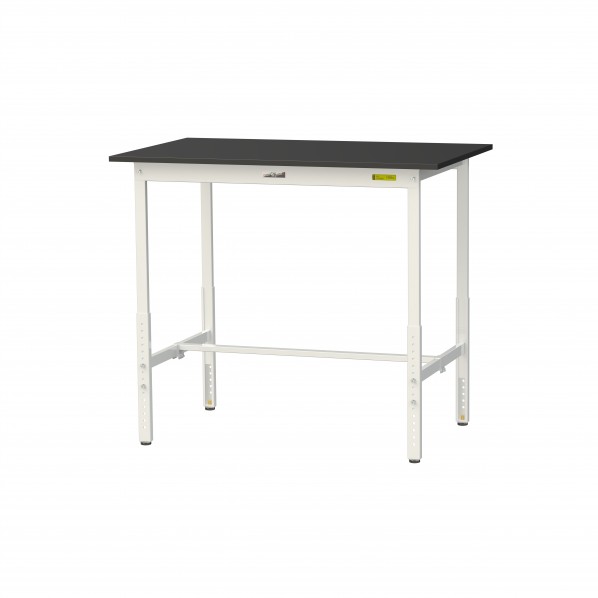 ※法人専用品※山金工業 実験用ラボテーブル 高さ調整タイプ SLKAH-1275-BKW 1台｜DIY FACTORY ONLINE SHOP
