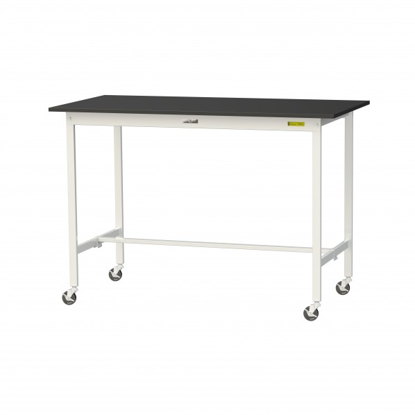 ※法人専用品※山金工業 実験用ラボテーブル 移動式 SLKHC-1575-BKW 1台|DIY FACTORY ONLINE SHOP