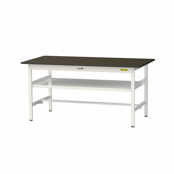 ※法人専用品※山金工業 実験用ラボテーブル 固定式 SLM-1575F-BRW 1台