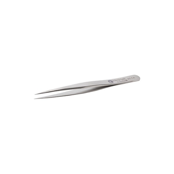 ideal-tek アイデアルテック 先端幅0.3mm 全長110mm チタン製高精度ピンセット 3C.TA.0.IT 1本