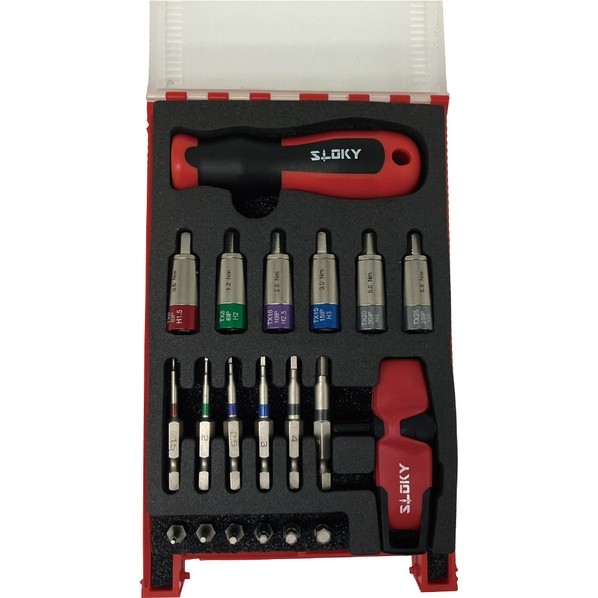 SLOKY スローキー 差込角1/4HEX トーゴーセット 六角 TOK-10-HX 1セット
