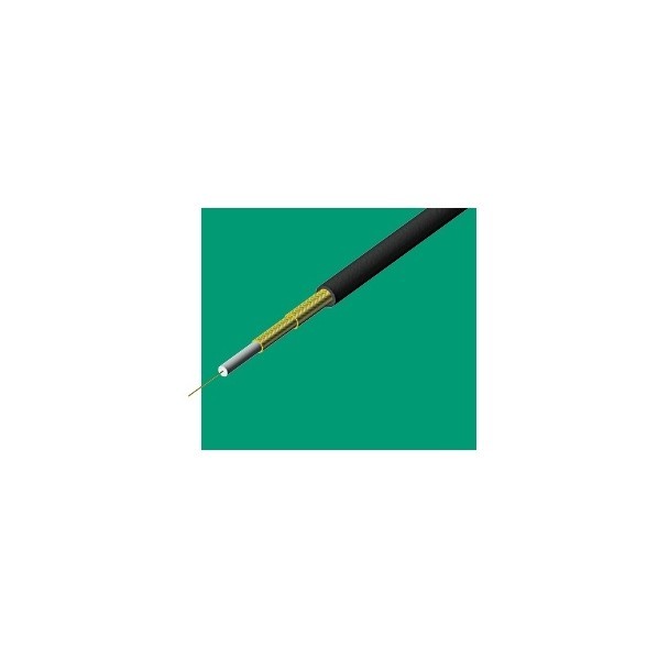 75Ω同軸ケーブル BS･CS放送受信用 ( EM-S-5C-FB 環境配慮型 ) EM-S-5C-FB黒-100 100m