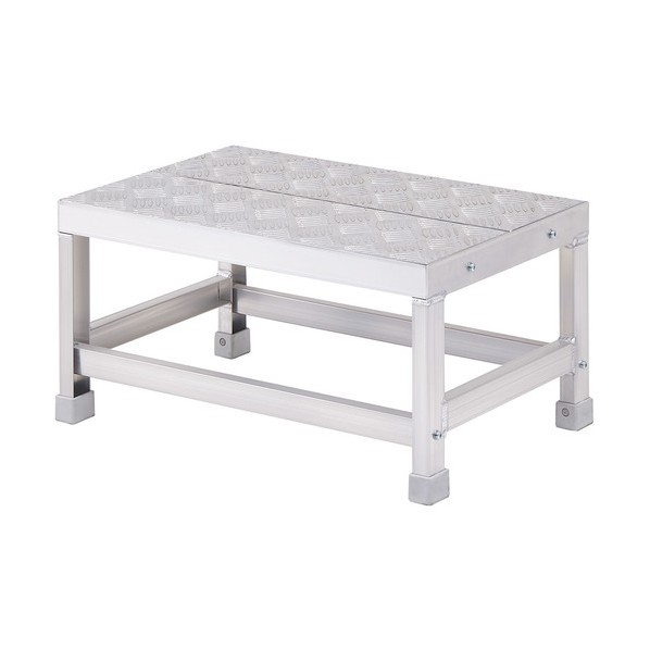※法人専用品※長谷川産業 ともし火足取り DBS型 縞板手あい 1段 0.5m(17828) DBS1-643 1点