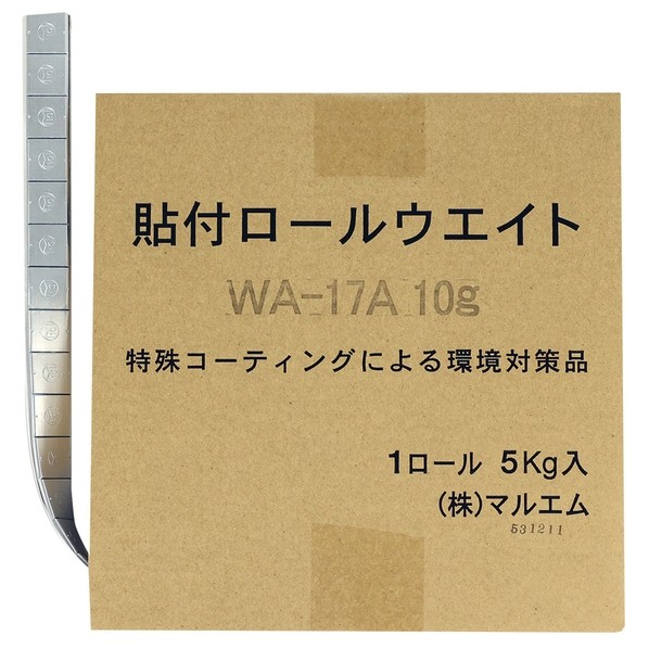 TIPTOP(チップトップ) 鉛ロールウエイト 20g 250目盛り 厚さ3.5mm WA-17B 1点｜DIY FACTORY ONLINE SHOP