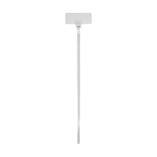 ABB 識別タグ付きマーキングタイ標準(ナチュラル色)(大袋)ラベル寸法20.6X9.3mm幅2.4X長さ212mm TY532M 1000本|DIY FACTORY ONLINE SHOP