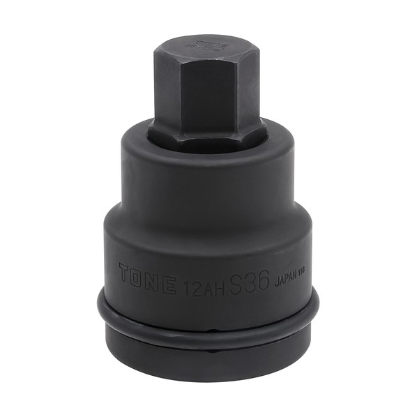 トネ 差しひびき用ヘキサゴンソケット(差替式) 32粍 12AH-32H 1