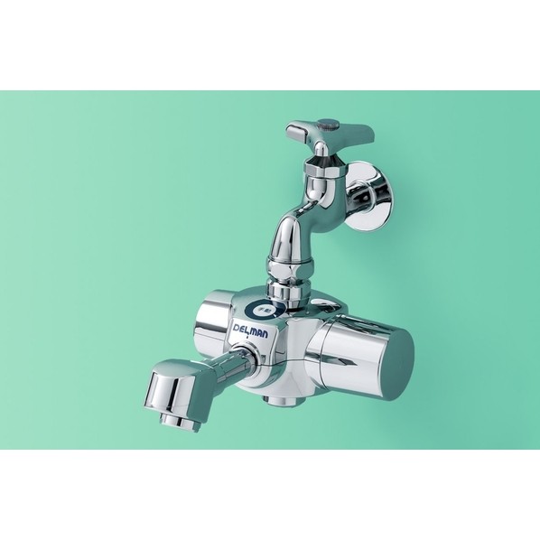 バイタル 自動水栓デルマン 乾電池式 壁付 下付け 泡沫タイプ 単水栓 Lサイズ 170mm HS-72LUH 1台