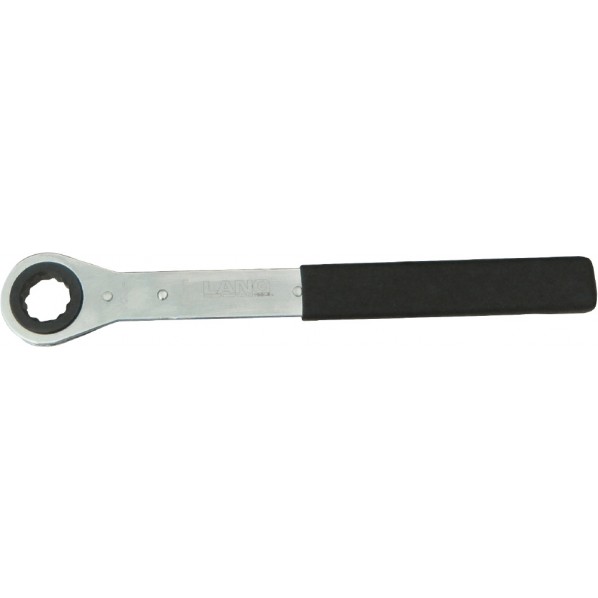 LANGTOOLS(ラングツール) 大型ラチェットメガネレンチ 12角 大きさ29粍 全長300粍 RBM-29 1丁