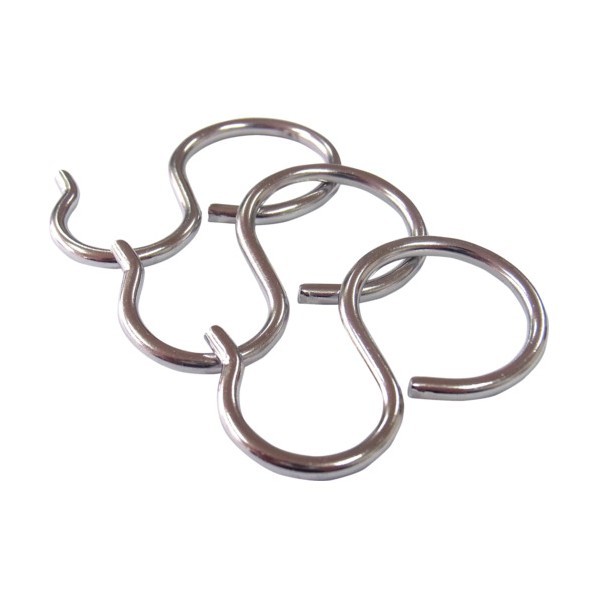 ニッサチェイン/NISSA ステンレス金具/ステンレスPフック 3.0mm×43.7mm SPH-19 200個