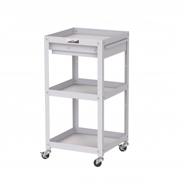 山金工業 コンビニワゴン キャビネット付3段 WCLC-3-P 1点｜DIY FACTORY ONLINE SHOP