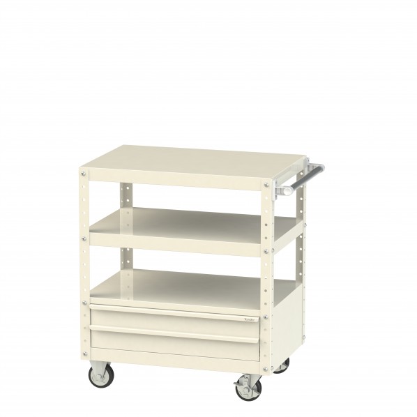 山金工業 特別手押し車 W7CU-BS-IV 1点 キャビネットワゴン-工具収納用品-DIY・工具