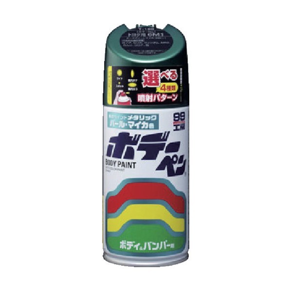 ソフト９９ ボデーペン（メタリック･マイカ）M‐341灰 1点 x 6点