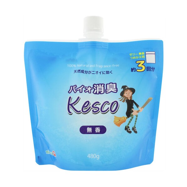 丹羽久 ケスコ ゼリー無香つめかえ用480G 350306 1個×12個