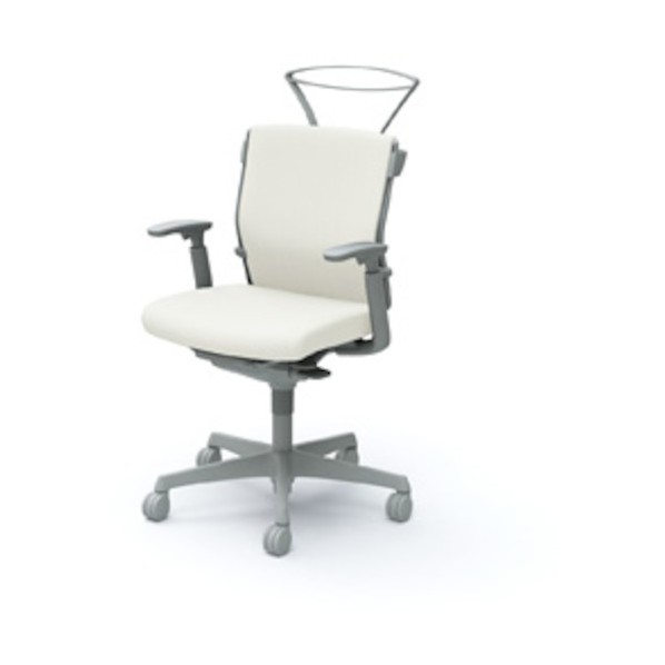 ※法人専用品※オカムラ エスクードチェアローバックハイバック     C494GR FFW3 1点