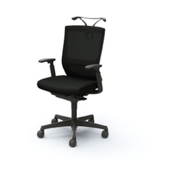 ※法人専用品※オカムラ エスクードメッシュチェアハイバック   C498JS FHB1 1点