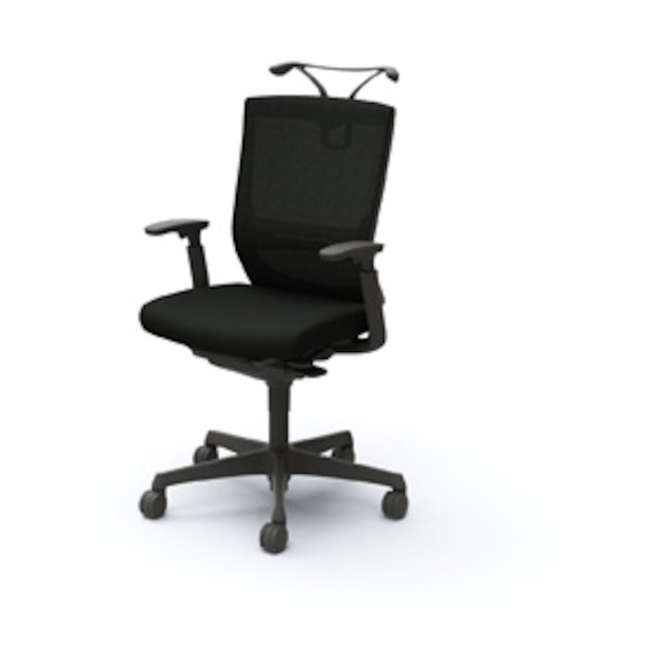 ※法人専用品※オカムラ エスクードメッシュチェアハイバック     C498ZS FHB1 1点
