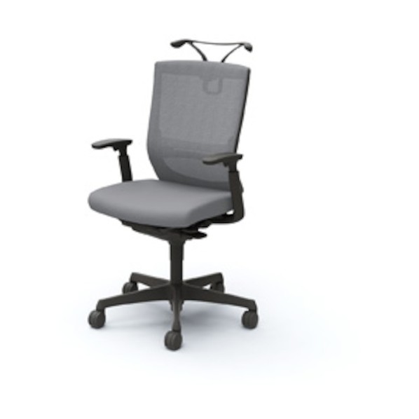※法人専用品※オカムラ エスクードメッシュチェアハイバック     C498ZS FHB9 1点
