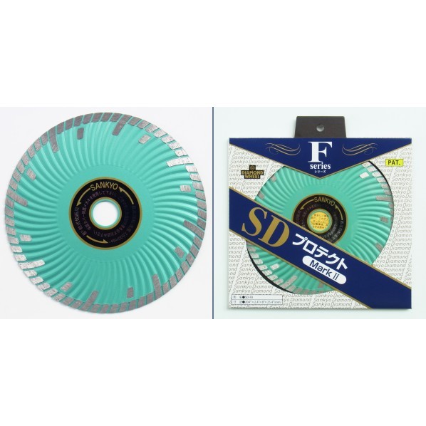 三京ダイヤモンド工業 ダイヤモンドカッター SDプロテクトMark2 204X25.4mm SD-F8-2｜DIY FACTORY ONLINE SHOP