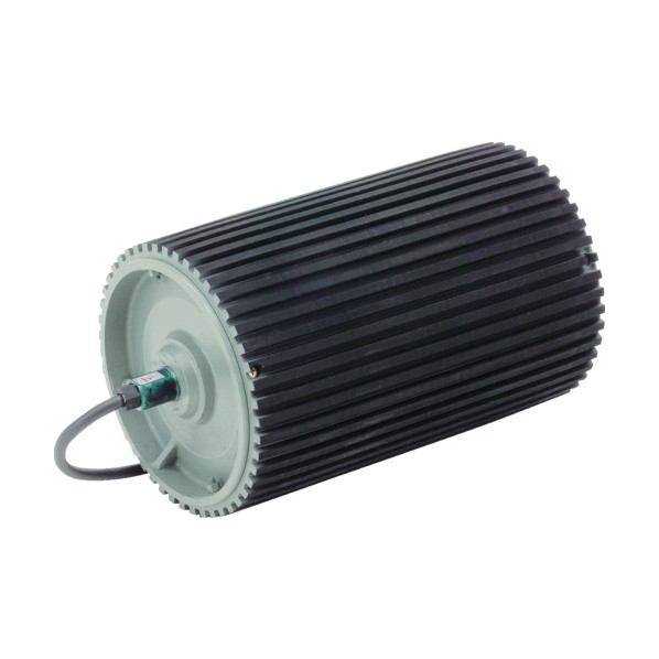 モータープーリ Φ114 0．1Kw3相 4極 横筋ゴムパイプ KMP-A013-4C-114-320-05SAA