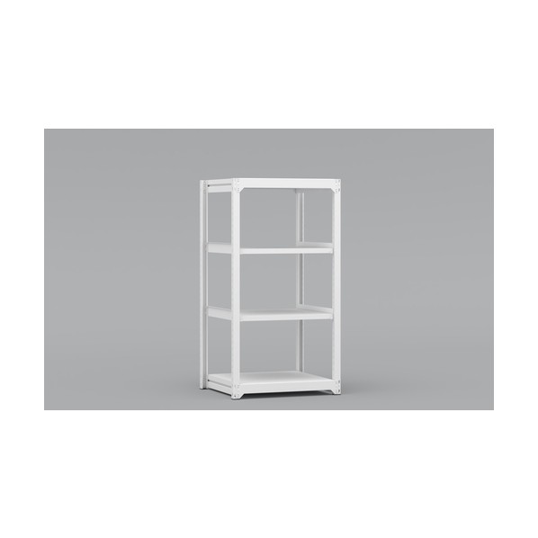 ※法人専用品※金剛 中量棚BLH 基本 有効3段 900&times;850&times;1800 ホワイト BLH361854SOR 0｜DIY FACTORY ONLINE SHOP