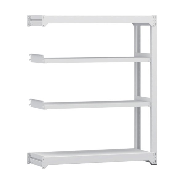 ※法人専用品※金剛 中量棚BLH 連結 有効3段 1200&times;450&times;1500 ホワイト BLH451454SAR 0｜DIY FACTORY ONLINE SHOP