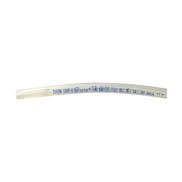 食品用 ローラーポンプチューブ（塩ビ製） エコフーズPVC 内径3．2mm×外径6．4mm 長さ20m EF-03216 ナチュラル透明 EF-03216 1巻