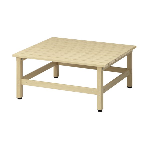 美WOOD 甲板 90×90糎 ミルキー材木 BEW-D909MW 1台 花・ガーデン・DIY-ウッドデッキ-エクステリア・ガーデンファニチャー