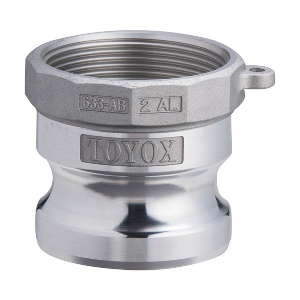 トヨックス 633-AB 633-AB カムロック アダプター 雌ネジ 4インチ AL 633-AB-4-AL 1点|DIY FACTORY ONLINE SHOP