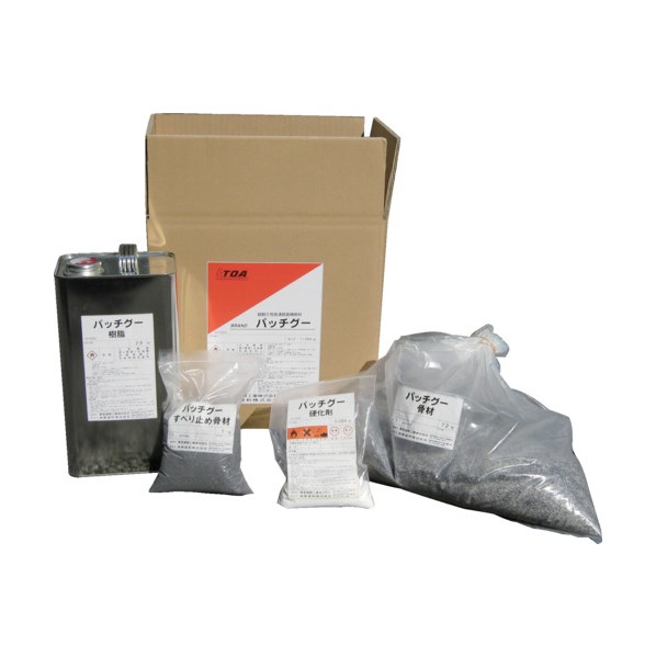 超耐久性急速路面硬化剤パッチグー 11kg PT381 1箱