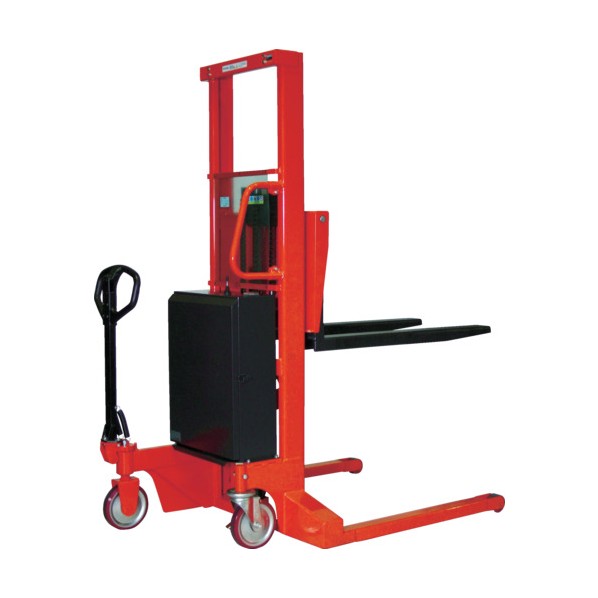 ※法人専用品※トラスコ コゾウリフター 電動油圧式 800kg フォーク高さ1400 幅広タイプ BEN-D1000-14W 1点｜DIY FACTORY ONLINE SHOP