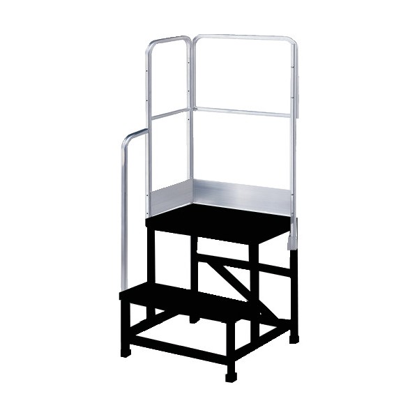 トラスコ 片側開口手すり(左右共通) WTDB2-6650,WTDBC2-6650用 WTDB2-LT6650 1点｜DIY FACTORY ONLINE SHOP